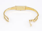Gucci 1500L 18k Gold Plated bangle clip