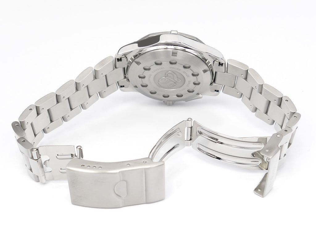 TAG Heuer Aquaracer Alarm WAF111Z.BA0801 folding clasp with wet suit expansion