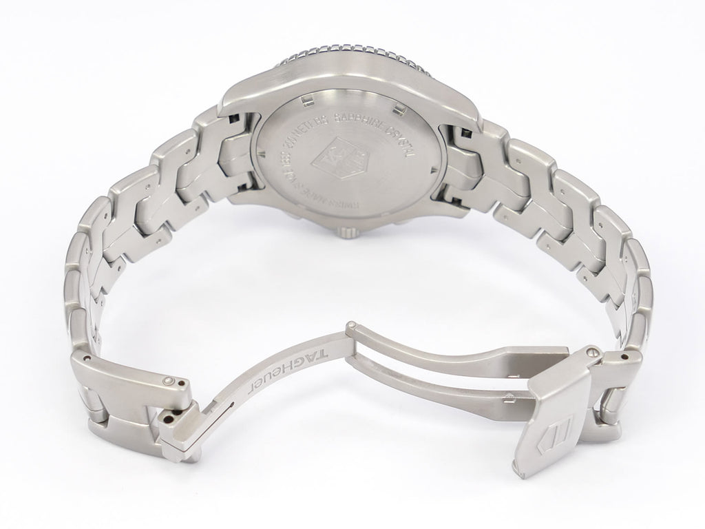 TAG Heuer Link CJ1111 stainless steel folding clasp