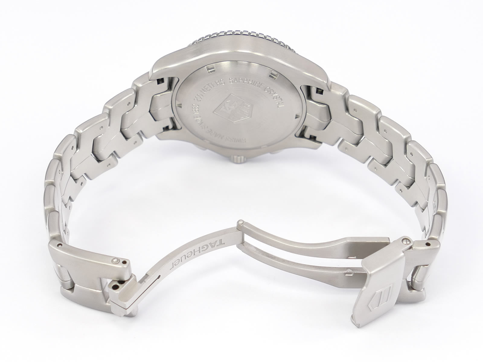 TAG Heuer Link CJ1111 stainless steel folding clasp