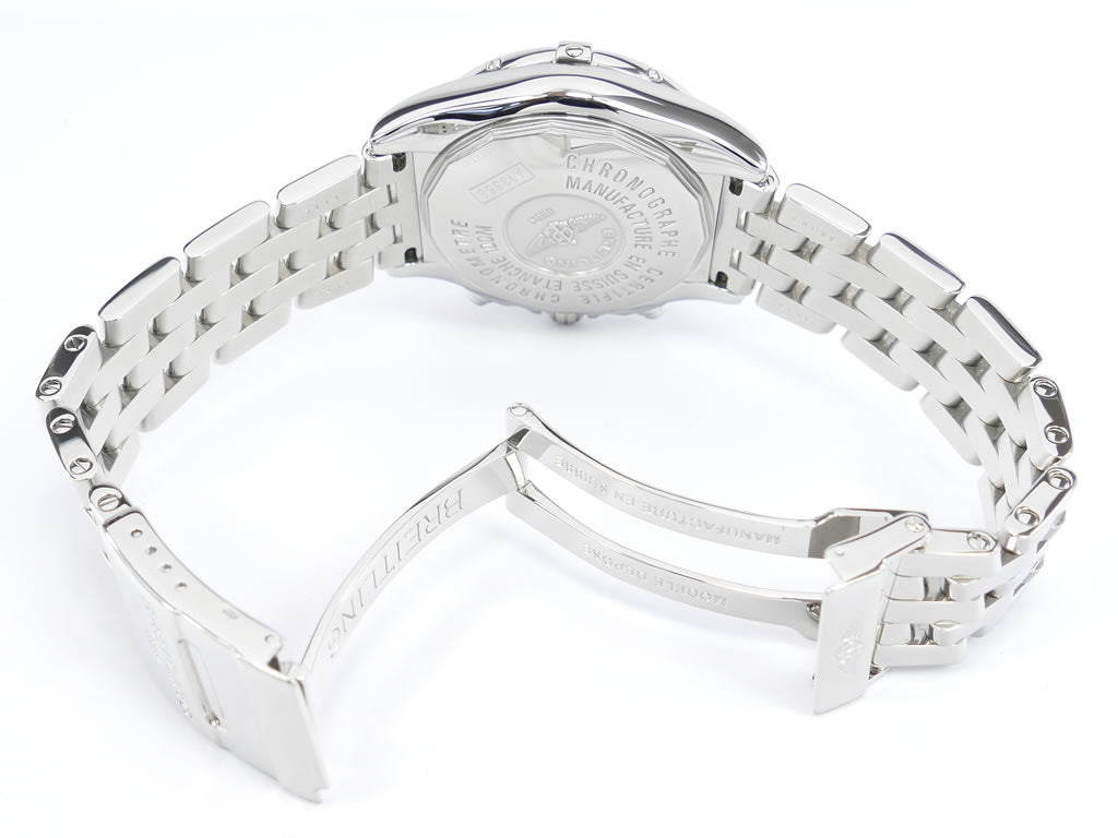 Breitling Chrono Cockpit A13358 side and clasp