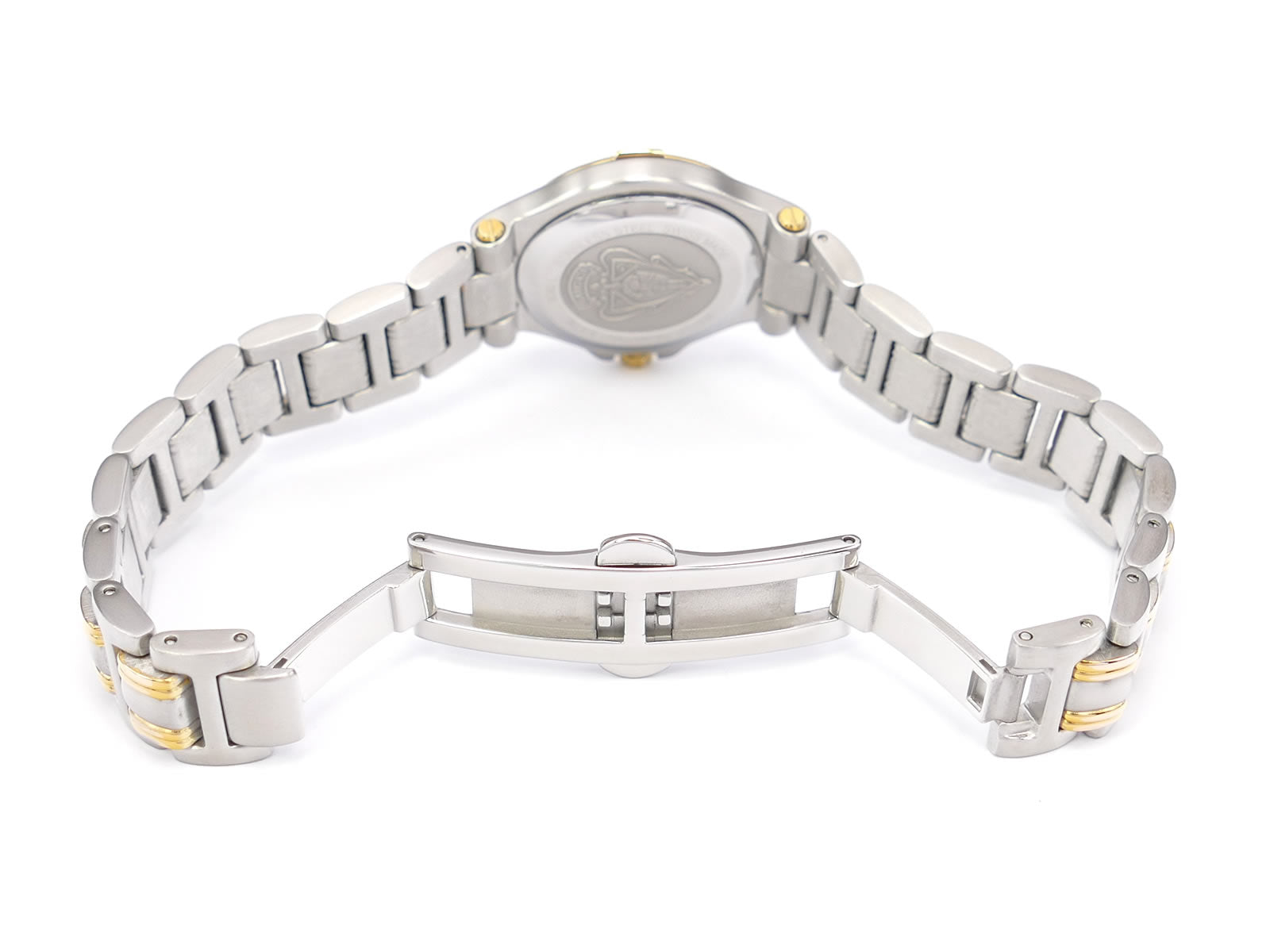 Gucci 9040L Stainless Steel bi folding clasp