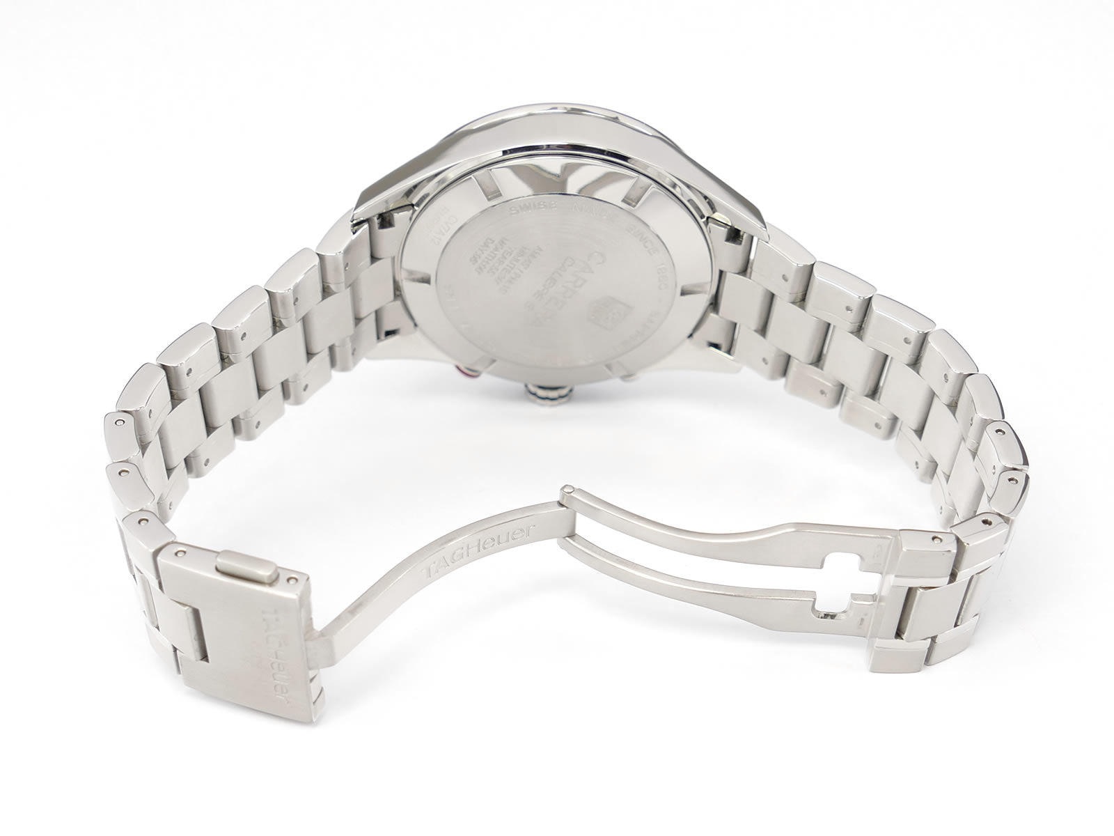 TAG Heuer Carrera Calibre S CV7A12 folding clasp