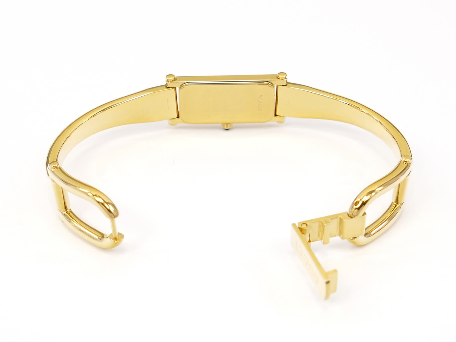 Gucci 1500L 18k Gold Plated bangle clip