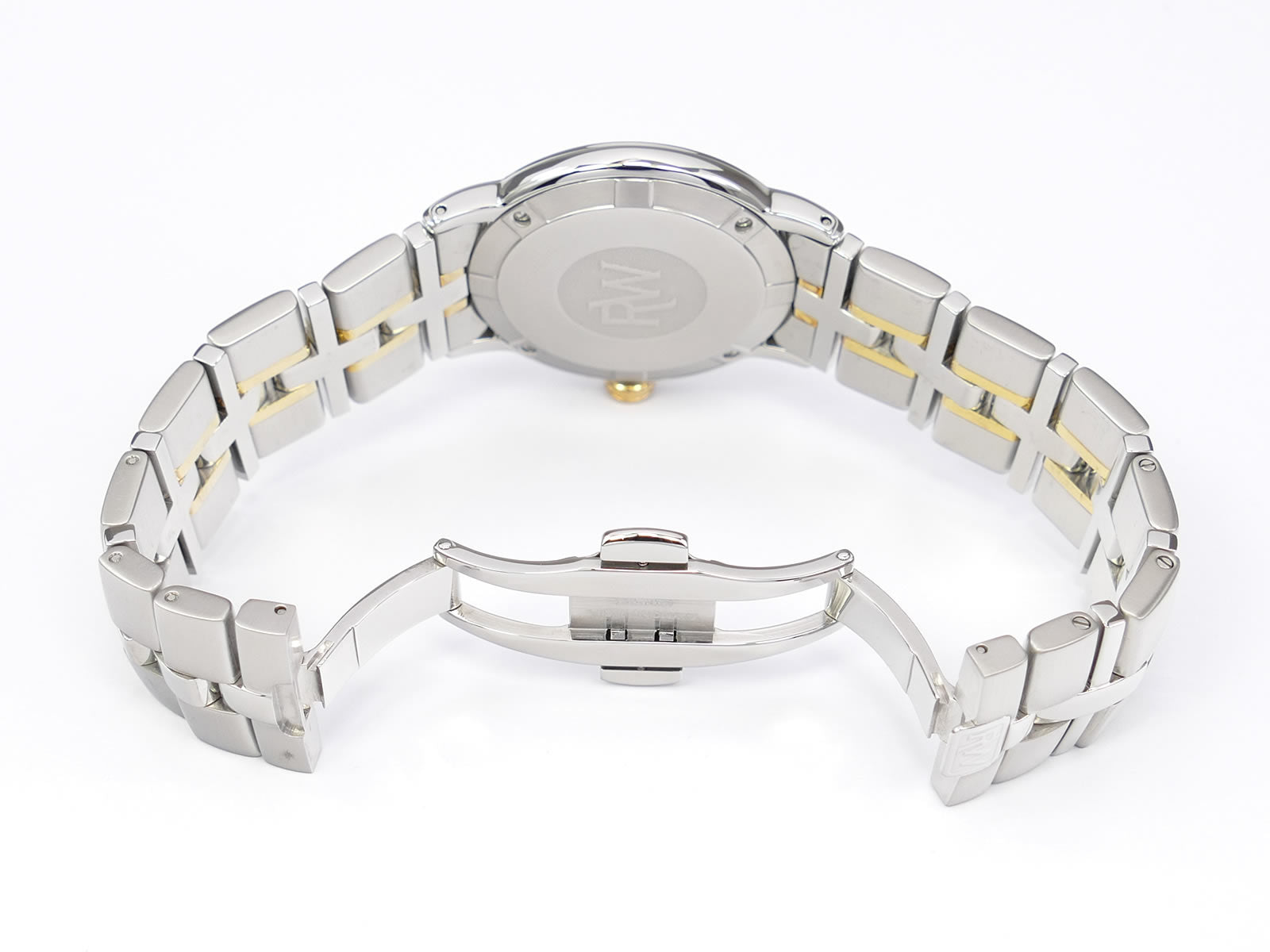 Raymond Weil Parsifal 9540 stainless steel bi folding clasp