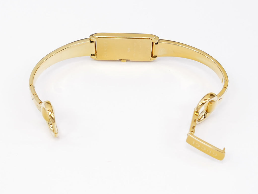 Gucci G-Line 109 18k Gold plated bangle