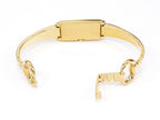 Gucci G-Line 109 18k Gold plated bangle