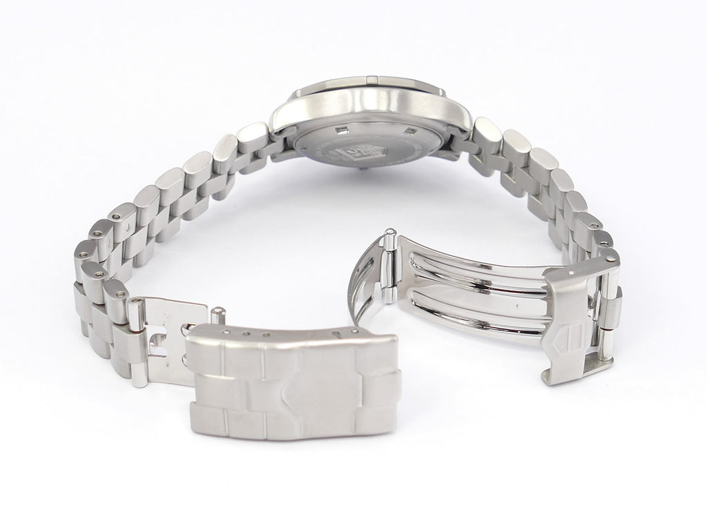 TAG Heuer 2000 Sport WM1311 stainless steel clasp with wet suit expansion