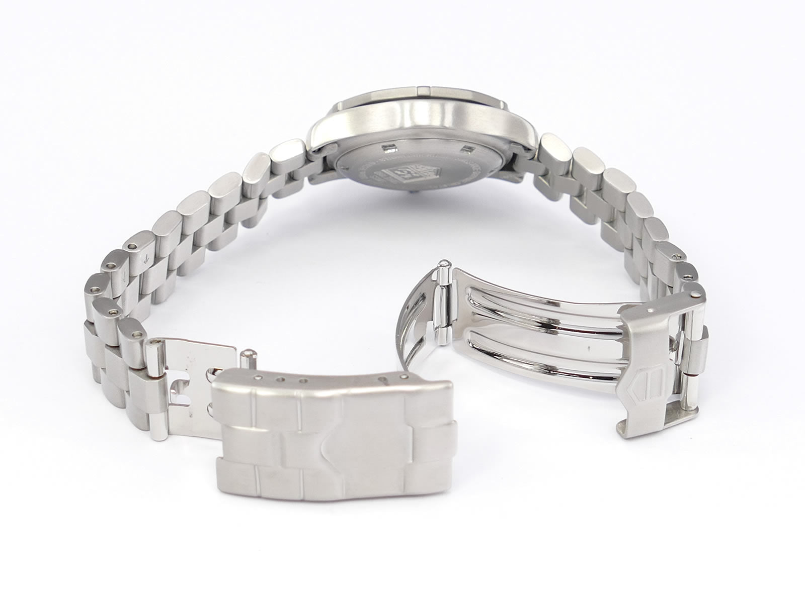 TAG Heuer 2000 Sport WM1311 stainless steel clasp with wet suit expansion