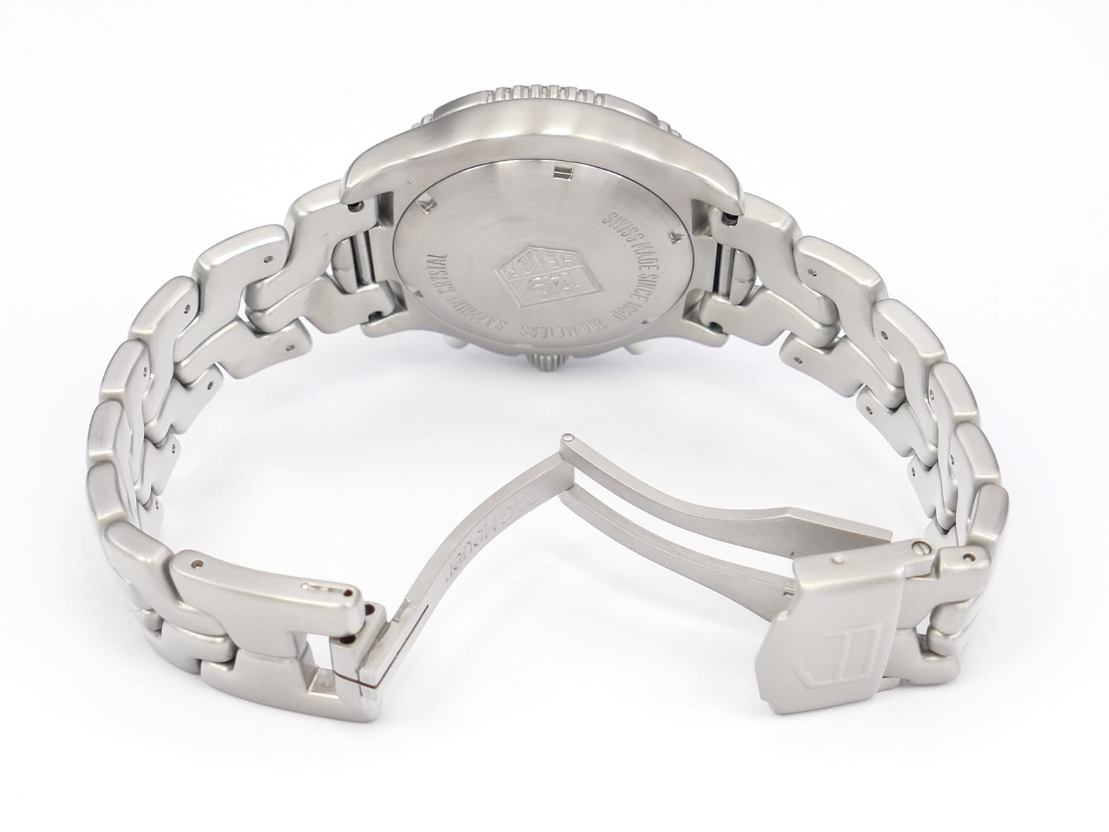 TAG Heuer Link CT1110.BA0550 stainless steel folding clasp