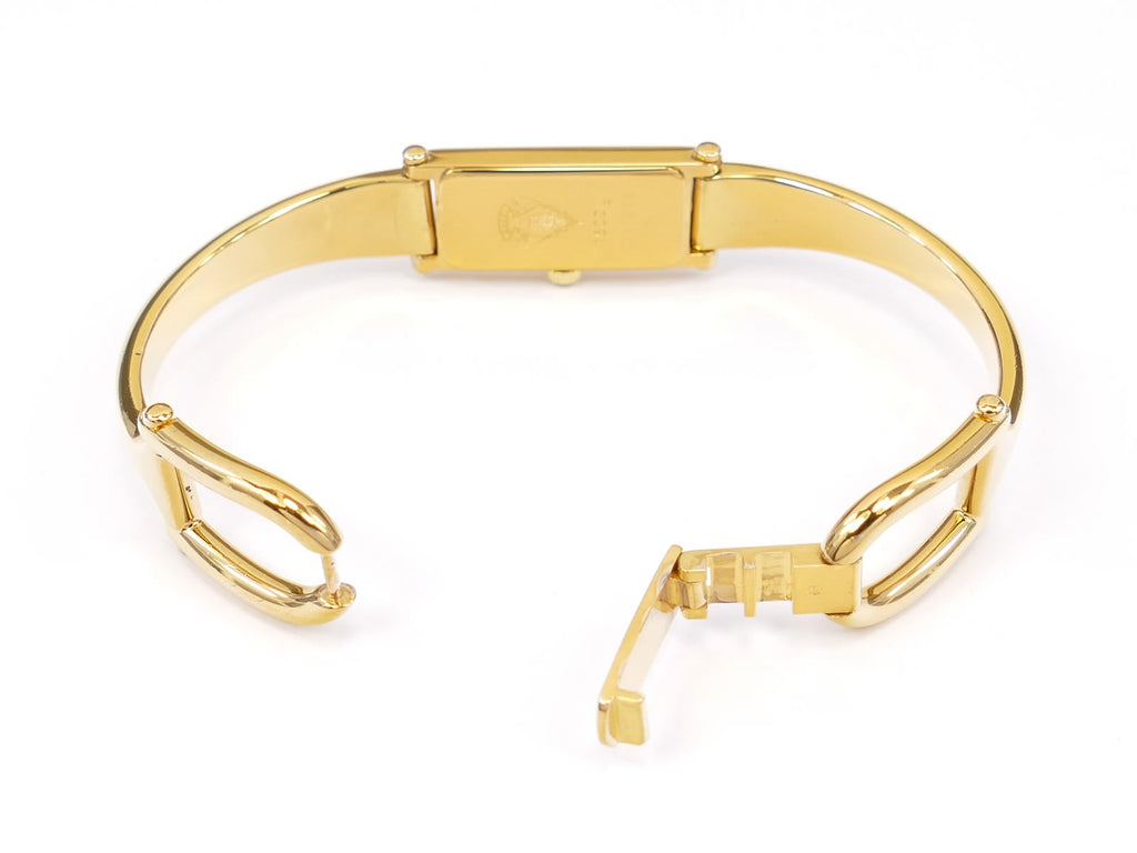 Gucci 1500L 18k Gold Plated bangle clip