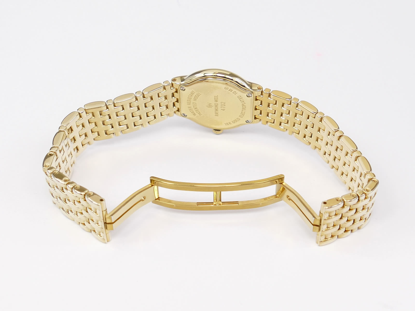 Raymond Weil Fidélio 18k Gold Plated clasp 4702