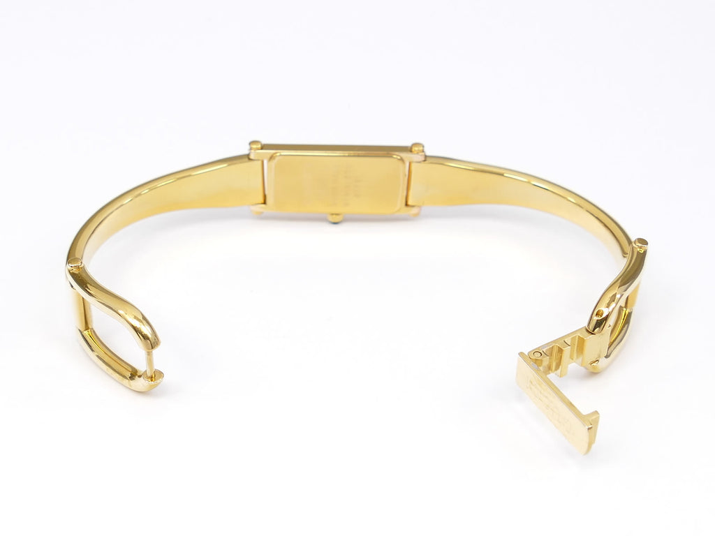Gucci 1500L 18k Gold Plated Bangle clip