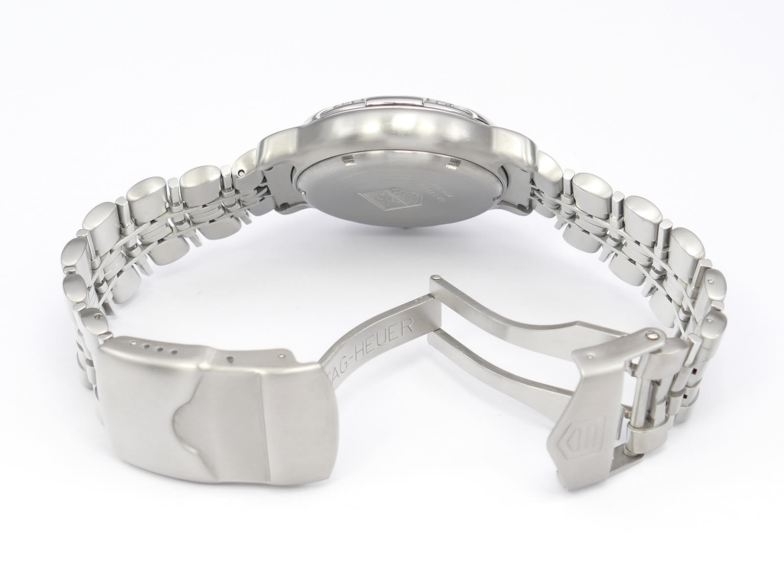 TAG Heuer 6000 CH1111-0 stainless steel folding clasp