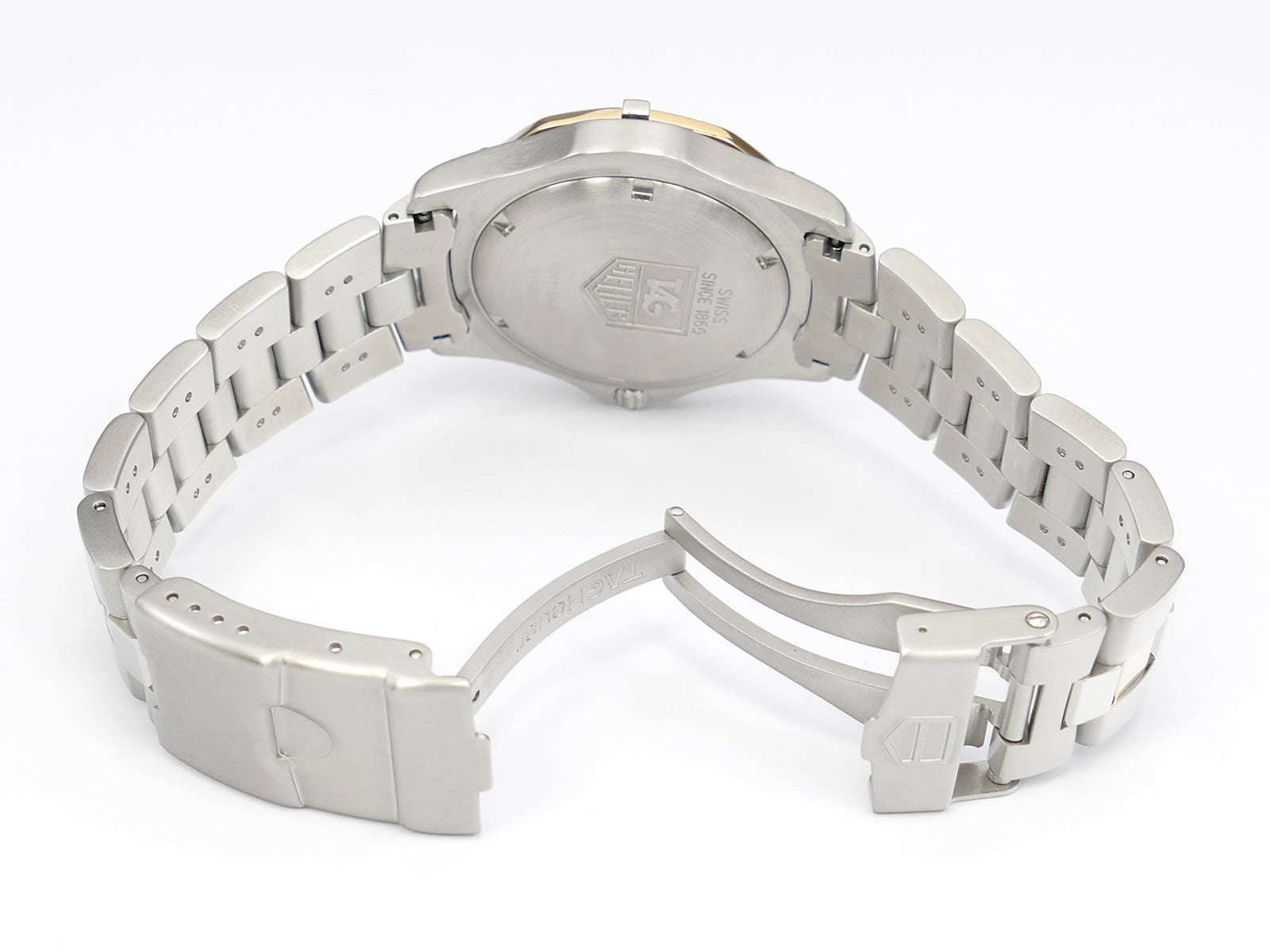 TAG Heuer 2000 Exclusive WN1154 stainless steel folding clasp