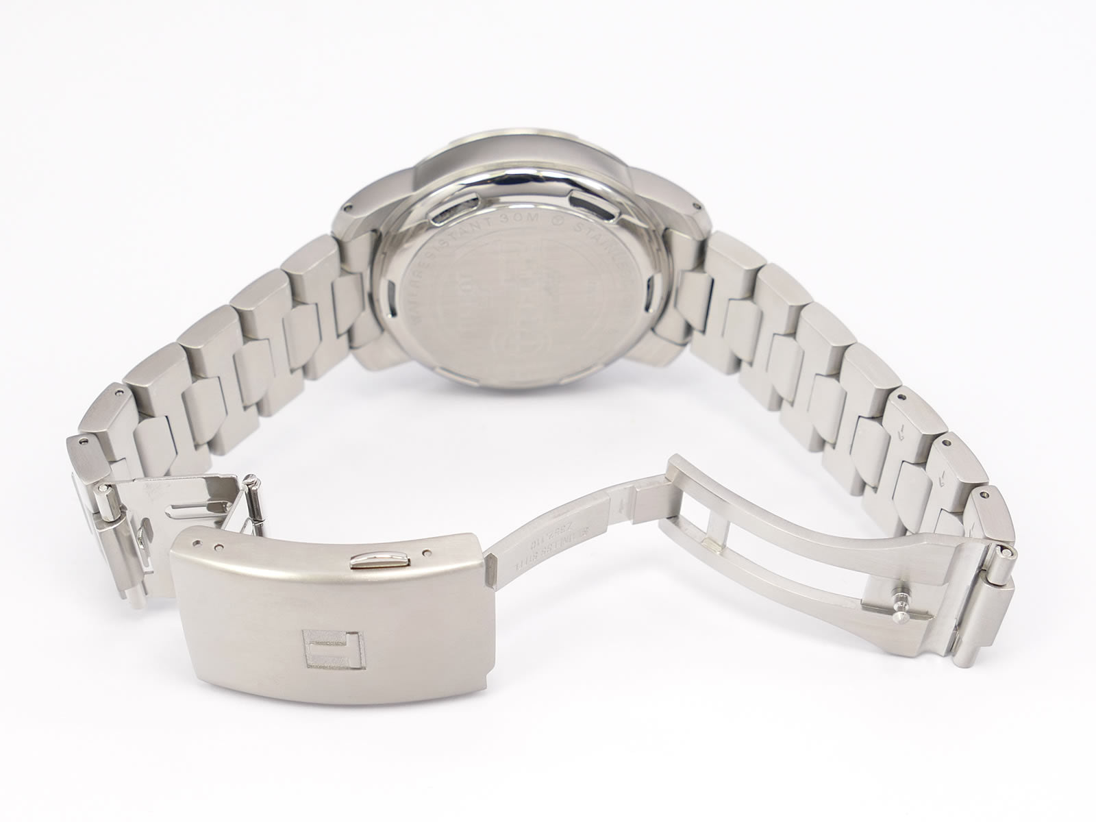 Tissot T-Touch Z252/352 stainless steel folding clasp with wet suit expansion