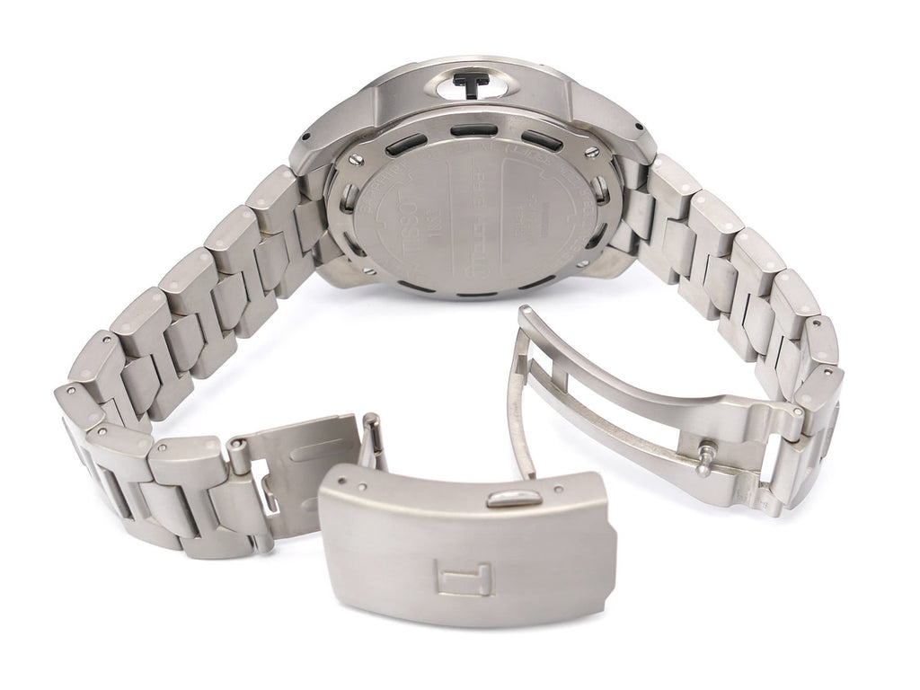 Tissot T-Touch Expert Titanium folding clasp with wet suit expansion