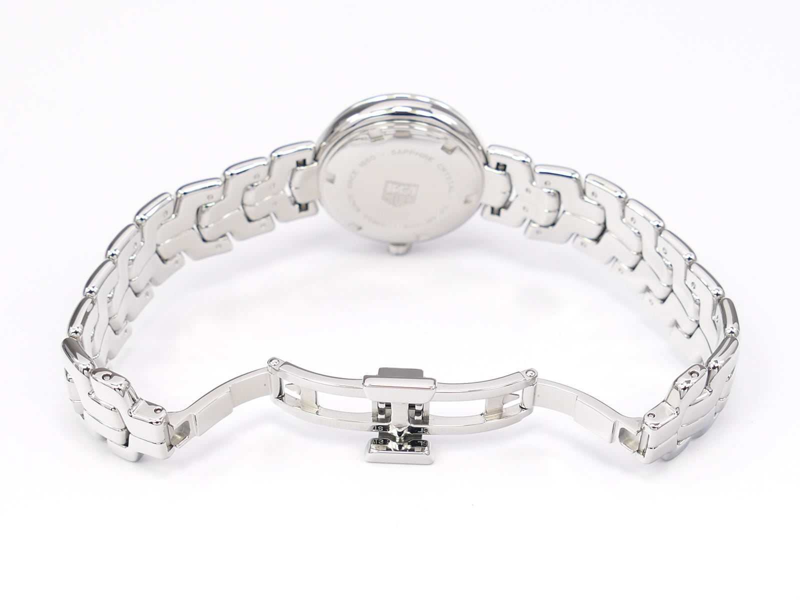TAG Heuer Link WAT1413 stainless steel bi folding clasp