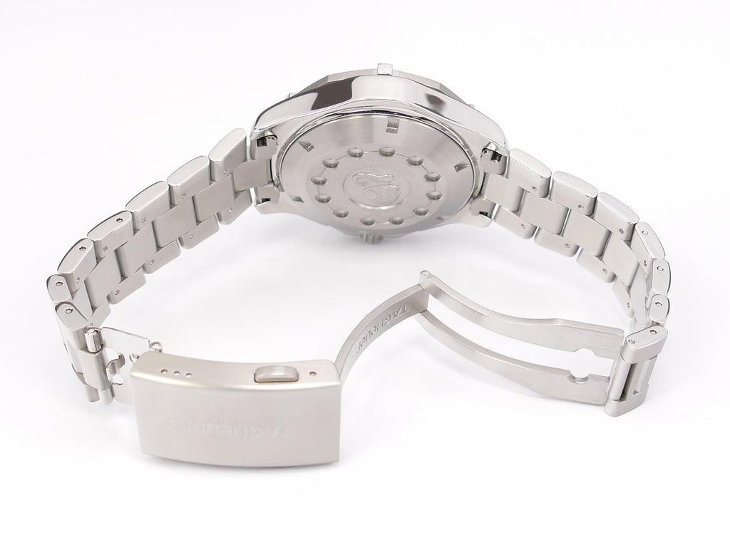 TAG Heuer Aquaracer Chronotimer CAF1010.BA0821 folding clasp and wet suit expansion
