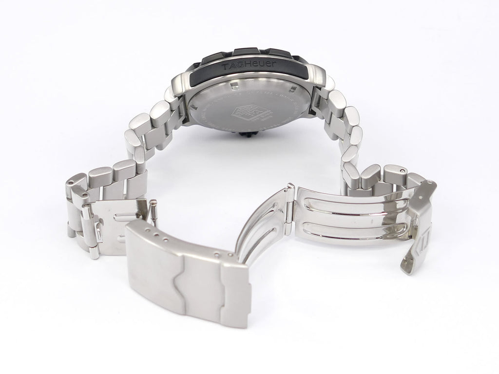 TAG Heuer Formula 1 Chronograph CAC1111.BA0850 folding clasp and wet suit expansion