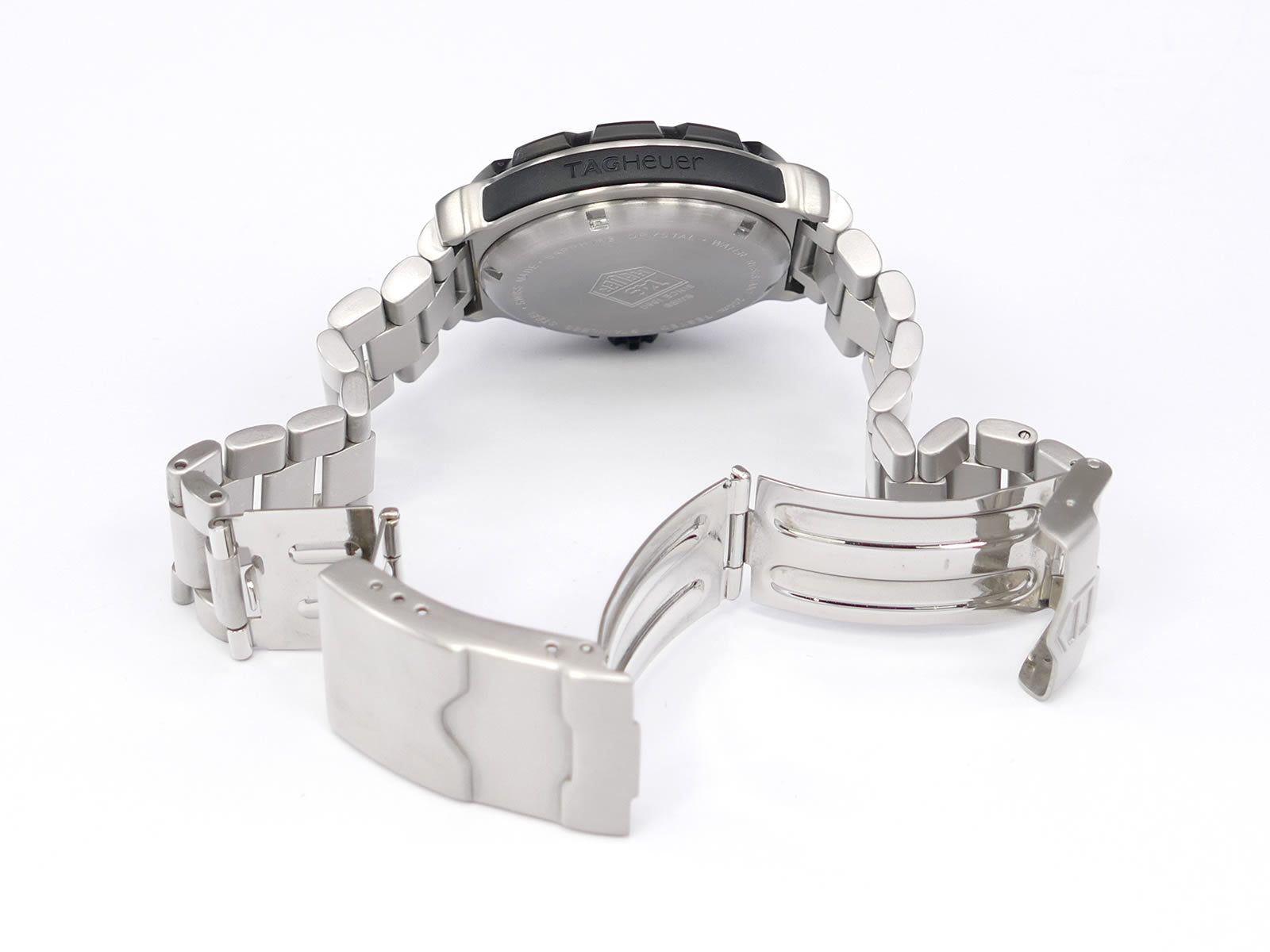 TAG Heuer Formula 1 Chronograph CAC1111.BA0850 folding clasp and wet suit expansion