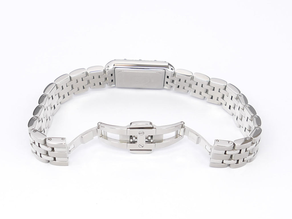 Raymond Weil Tango 5971 stainless steel bi folding clasp