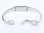 Gucci G-Line 109 side and stainless steel bangle