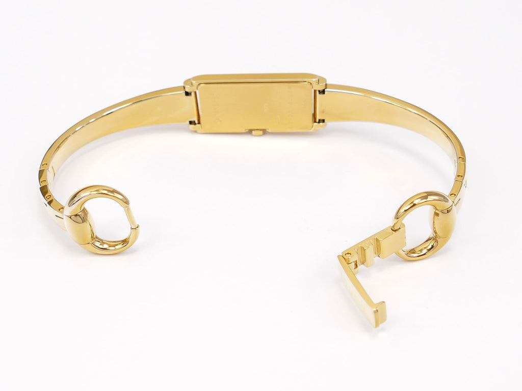 Gucci G-Line 109 18k Gold Plated bangle clip