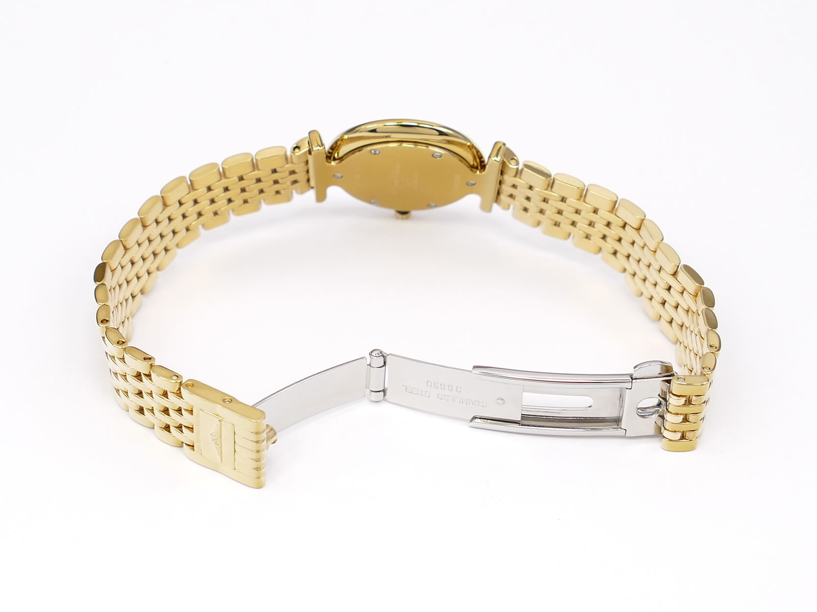 Longines La Grande Classique L4.135.2 stainless steel fold & slide clasp