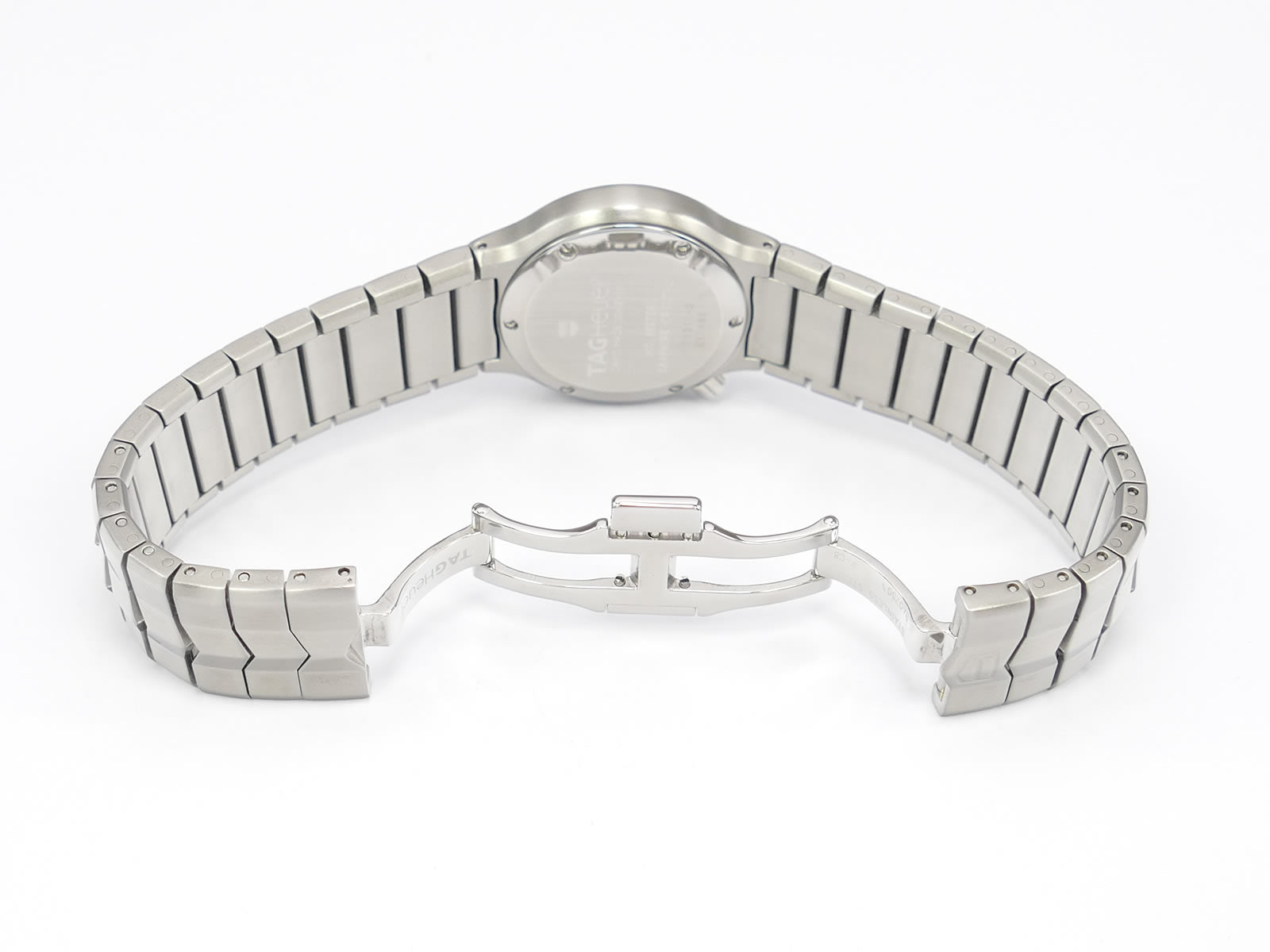 TAG Heuer Alter Ego WP1312-0 Stainless Steel bi folding clasp