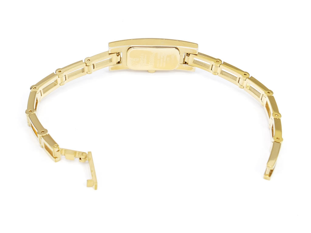 Gucci 3900 L side and 18k gold plated bracelet