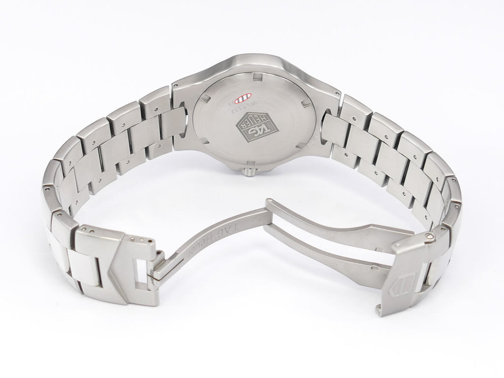 TAG Heuer Kirium WL1112 stainless steel butterfly clasp