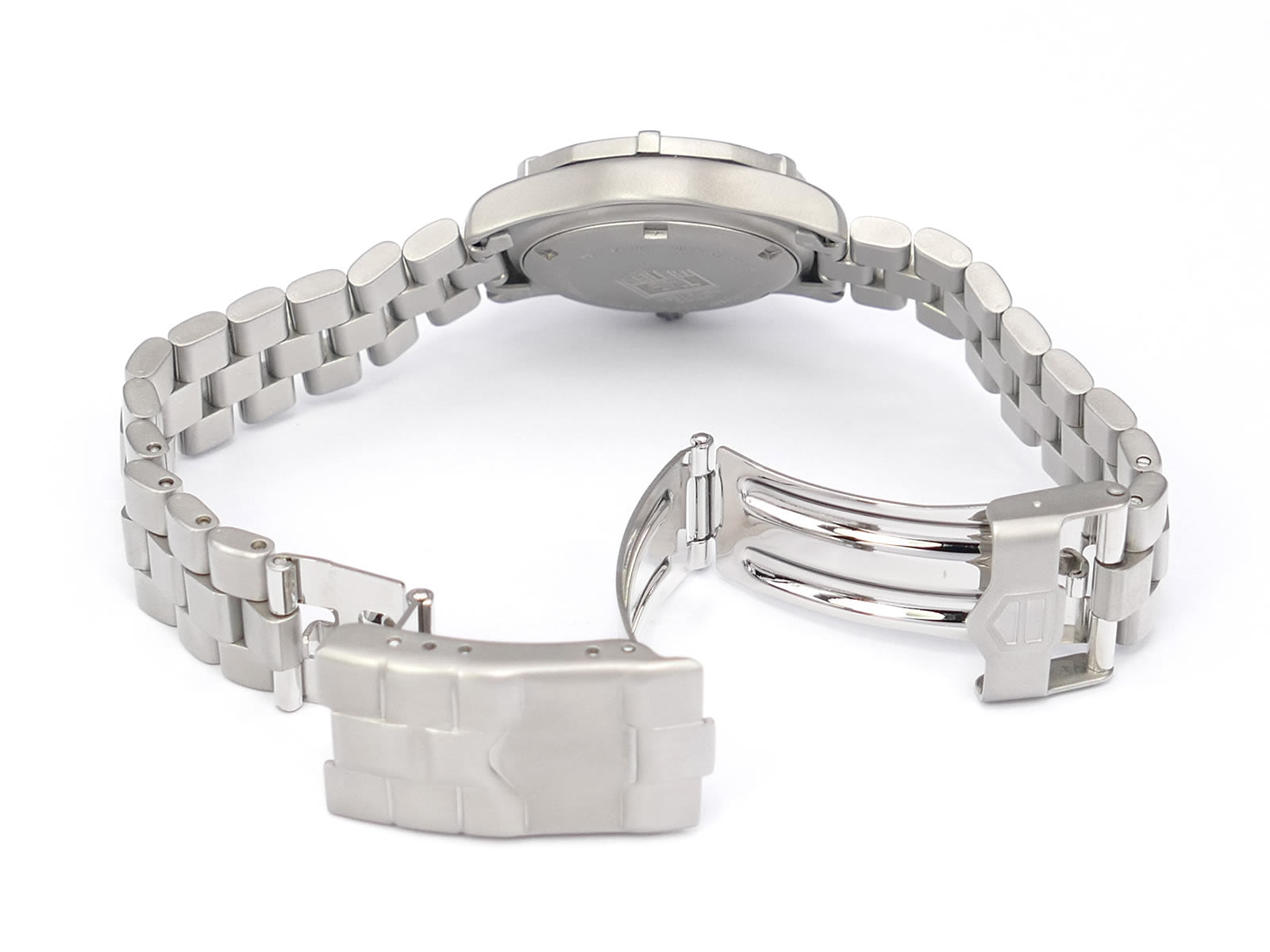 TAG Heuer 2000 WK1310 stainless steel folding clasp with wet suit expansion