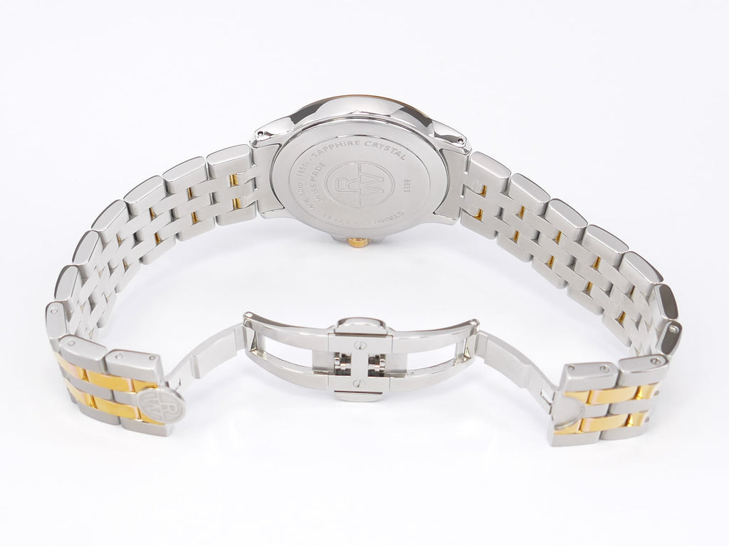 Raymond Weil Tango 5599 Stainless Steel bi folding clasp