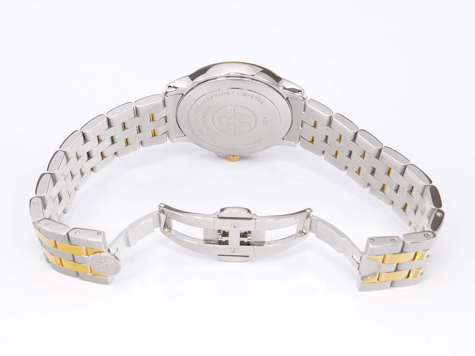 Raymond Weil Tango 5599 Stainless Steel bi folding clasp