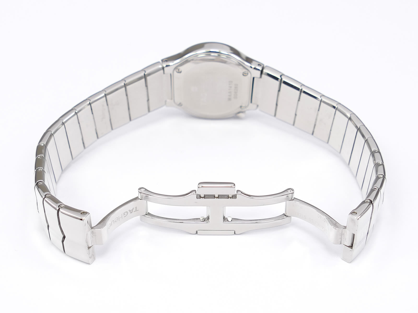 TAG Heuer Alter Ego WAA1410 Stainless Steel folding clasp