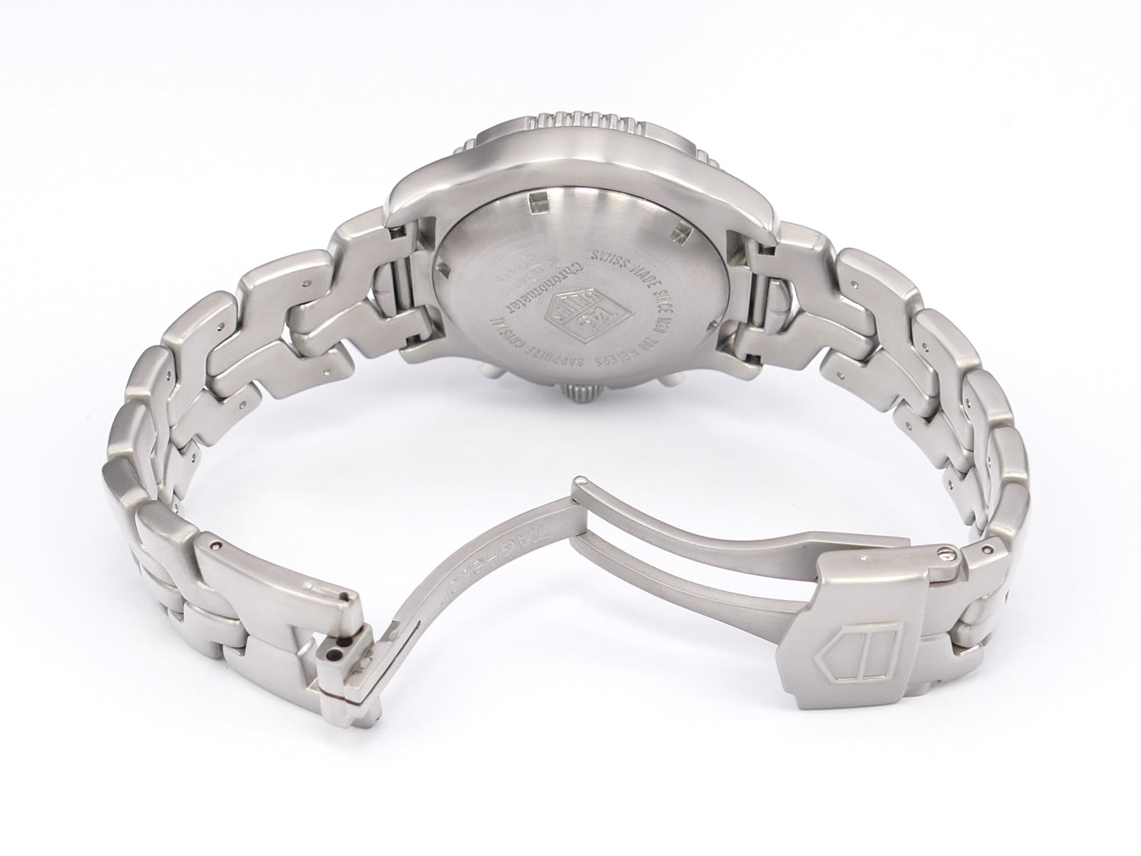 TAG Heuer Link CT5113 stainless steel folding clasp