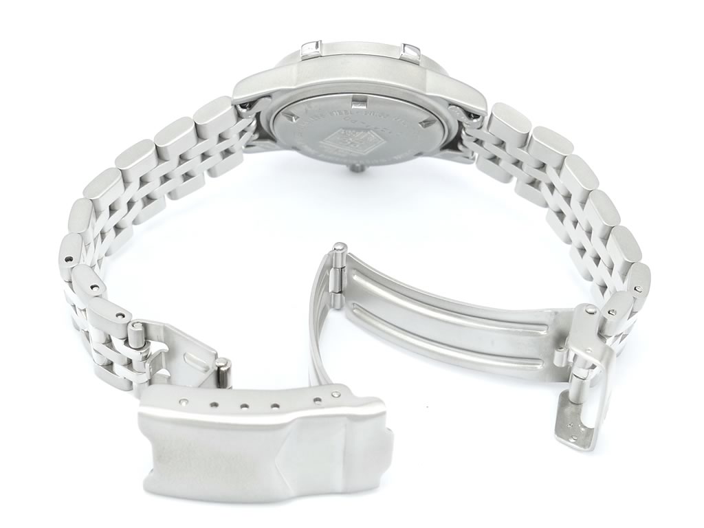 TAG Heuer 1500 Series WD1411-P0 folding clasp with wet suit expansion