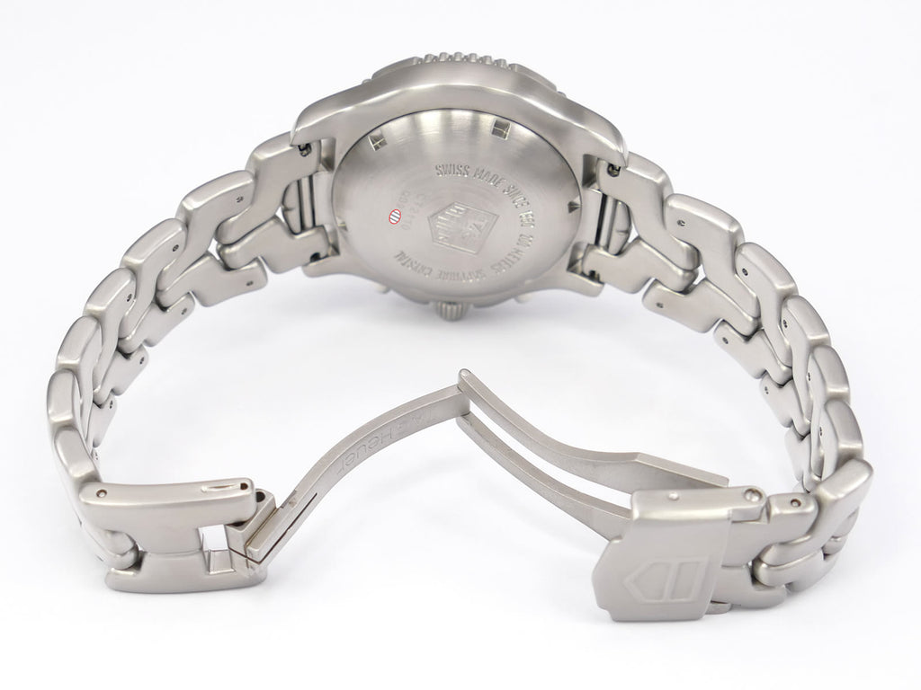 TAG Heuer Link CT2110 stainless steel folding clasp