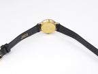 Gucci 3000L two piece black leather strap