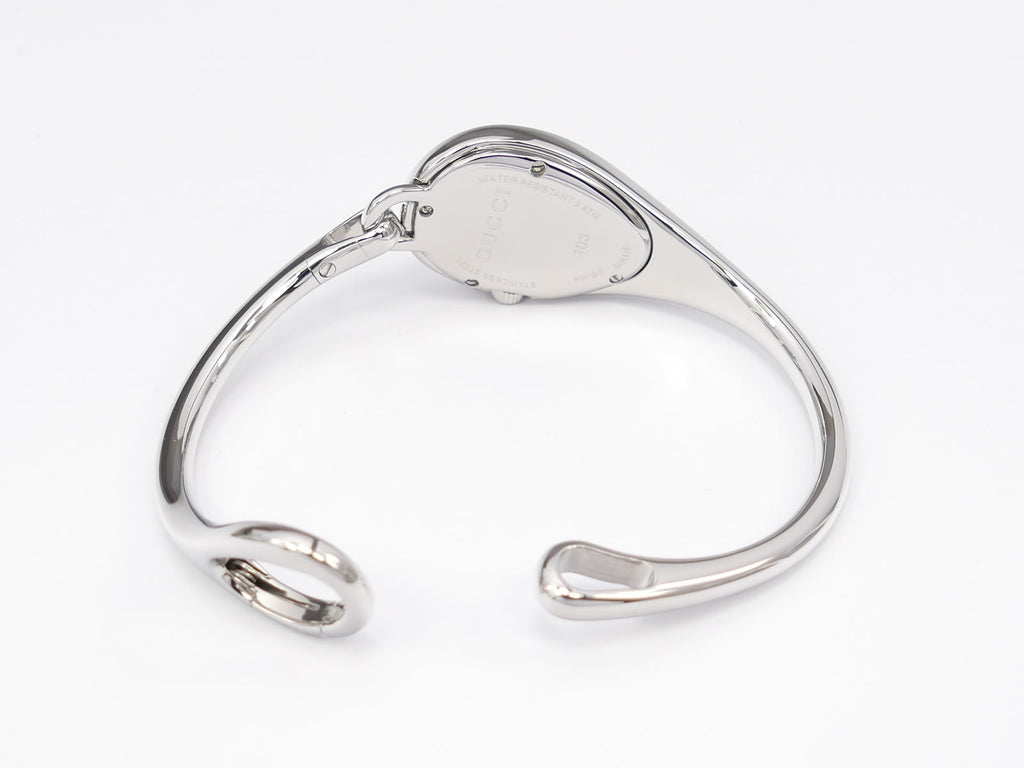 Gucci Horsebit 103 Stainless Steel lobster claw clasp