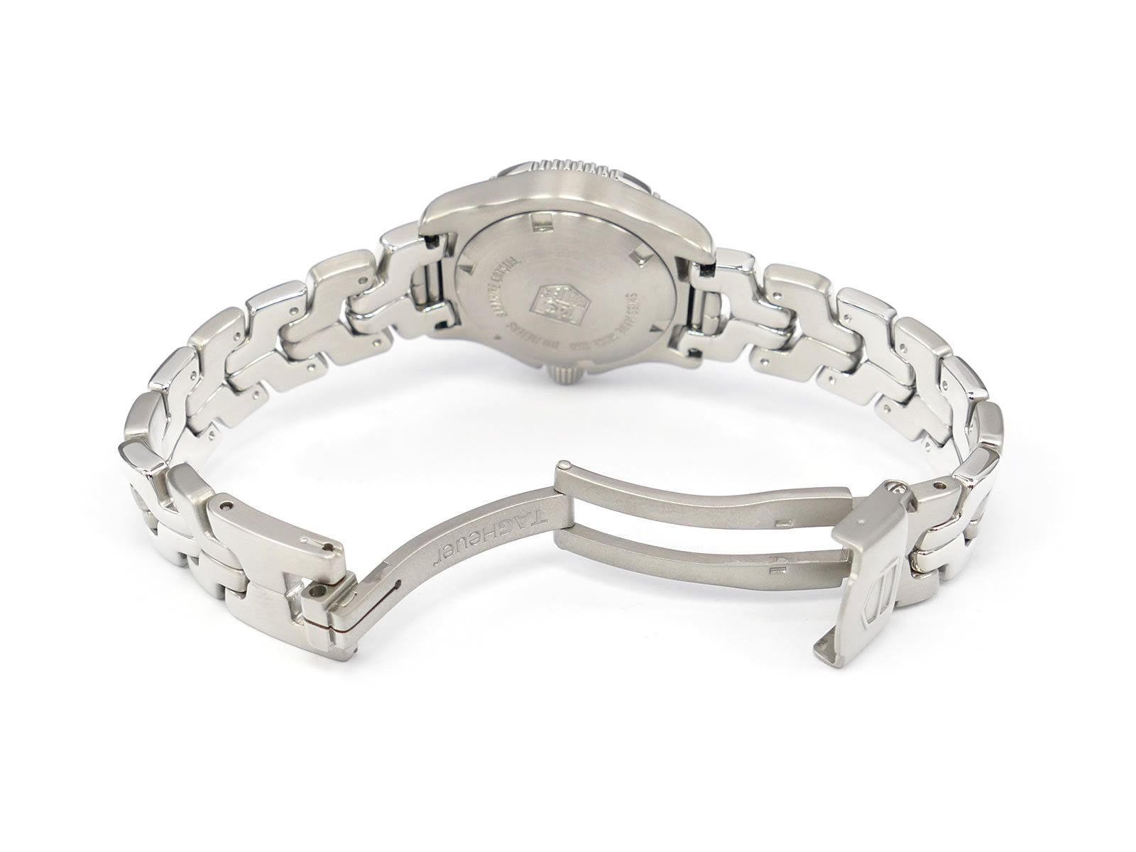TAG Heuer Link WT1414 stainless steel folding clasp