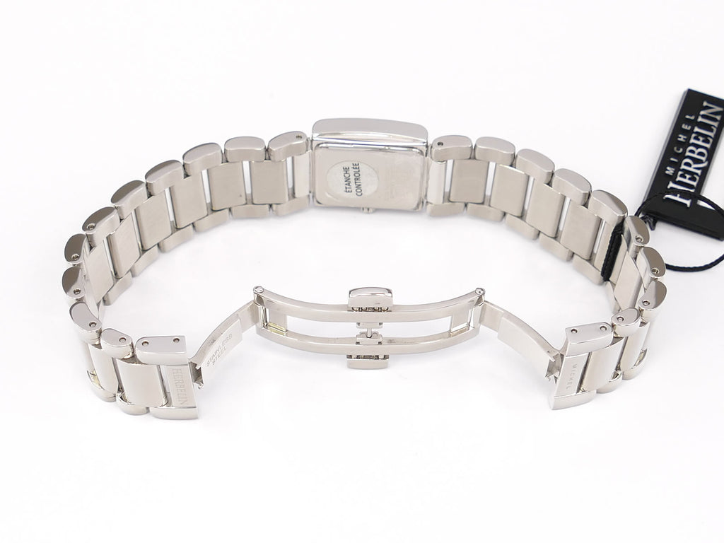 Michel Herbelin Strella 17480/B89 stainless steel bi folding clasp