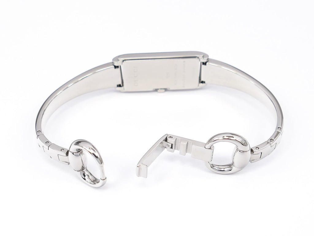 Gucci G-Line 109 Stainless Steel bangle clip