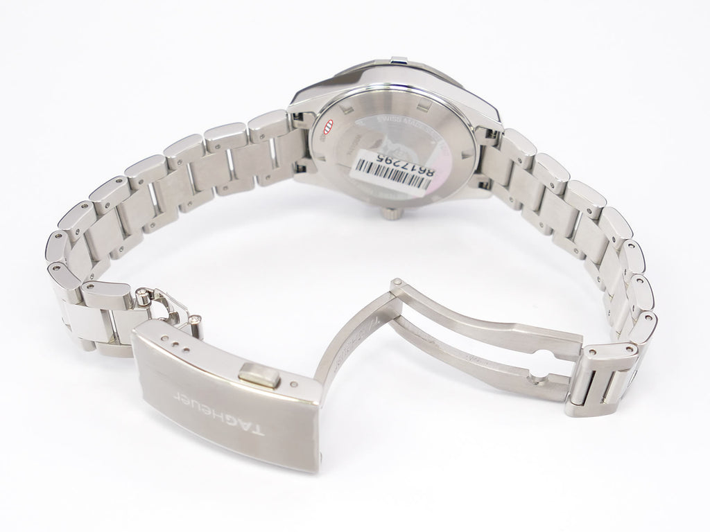 TAG Heuer Aquaracer WBD1314 stainless steel folding clasp with wet suit expansion