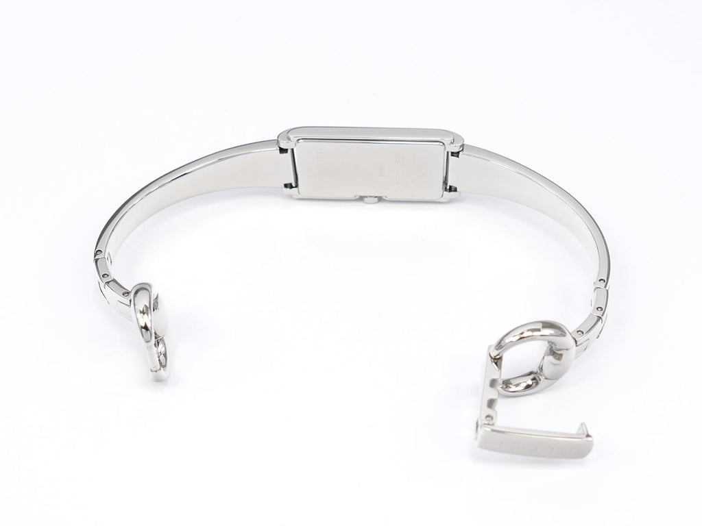 Gucci G-Line 109 Stainless Steel bangle clip
