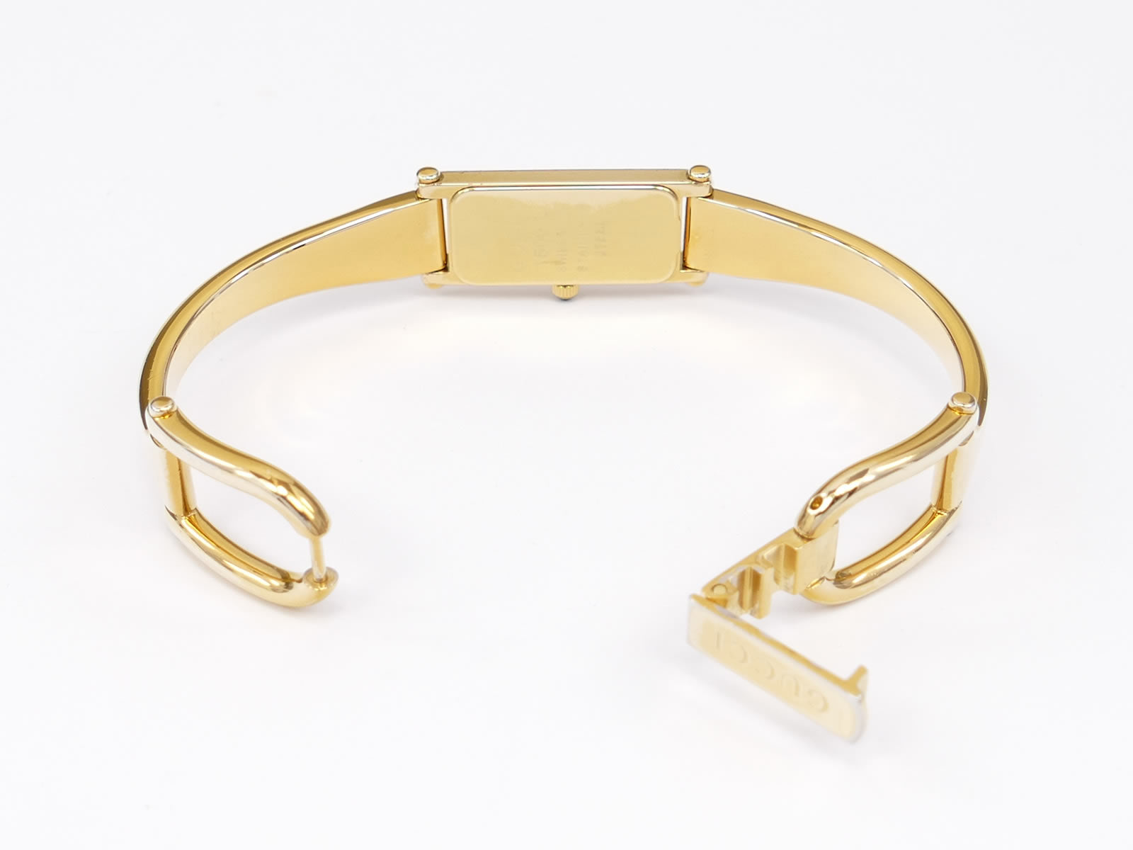 Gucci 1500L 18k Gold Plated bangle clip