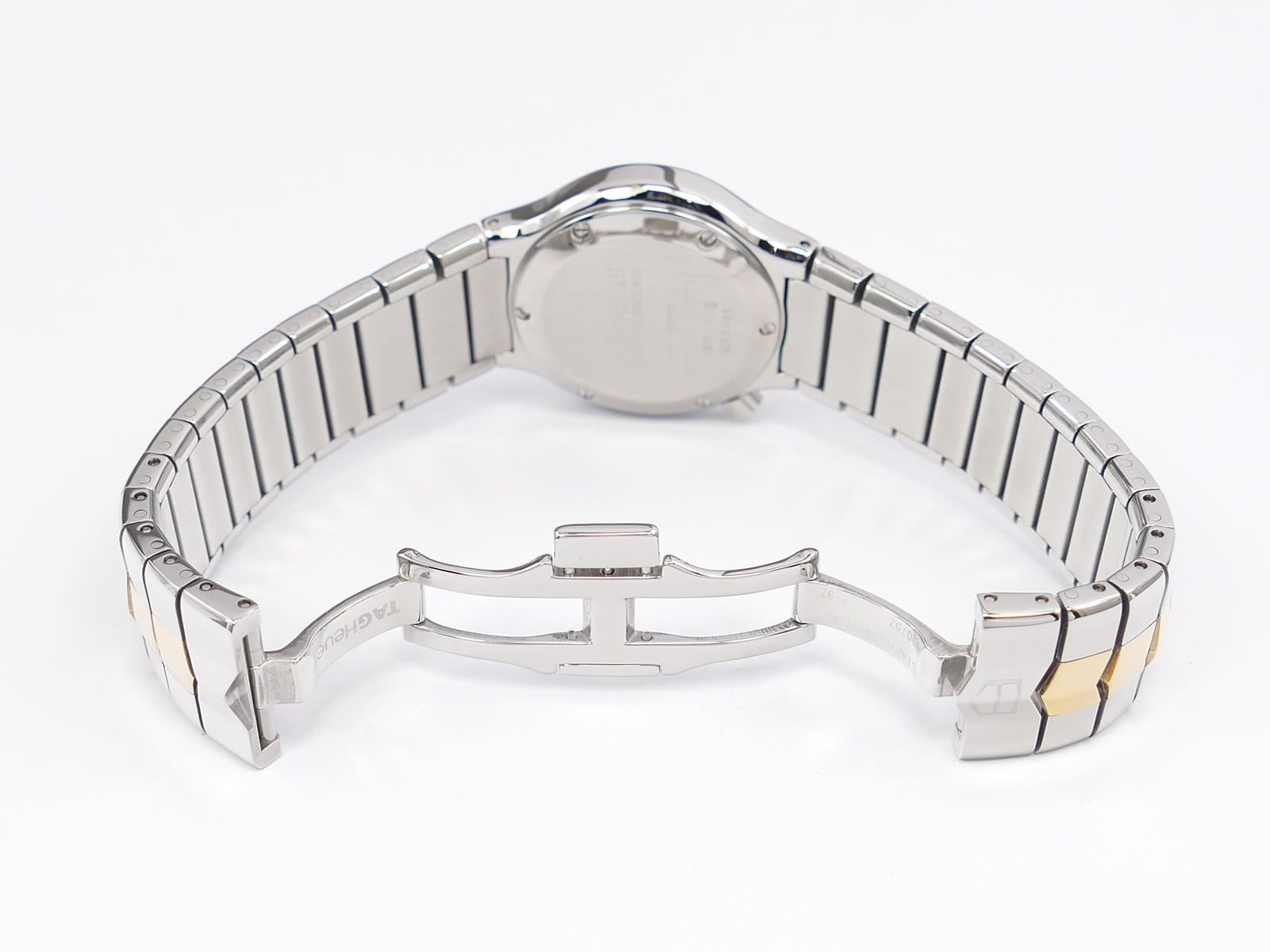TAG Heuer Alter Ego WP1350 stainless steel bi folding clasp
