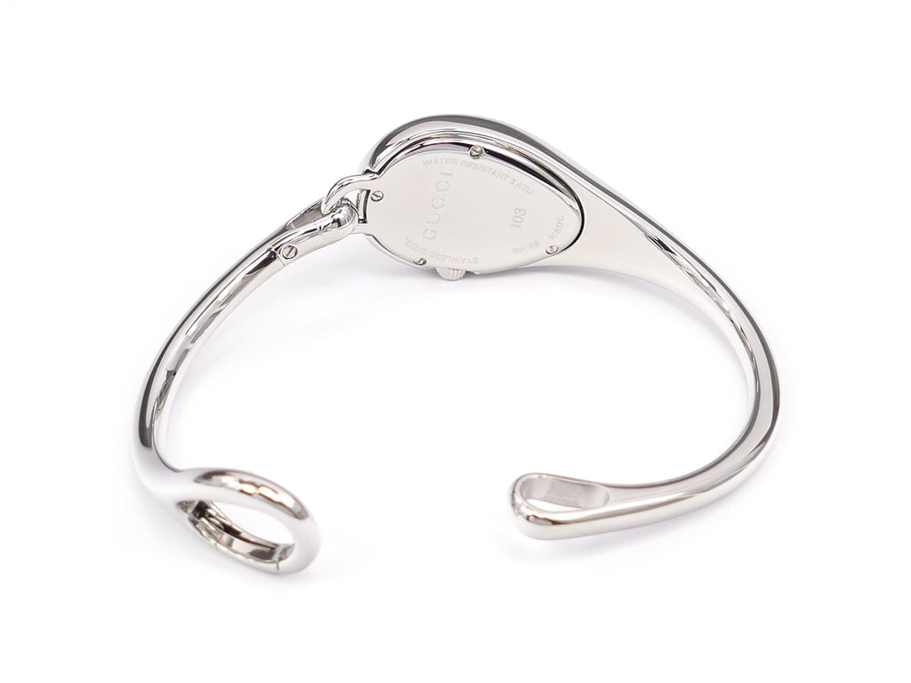 Gucci Horsebit 103 stainless steel lobster claw clasp
