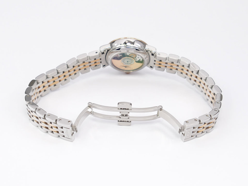 Longines Elegant L4.309.5 stainless steel bi folding clasp